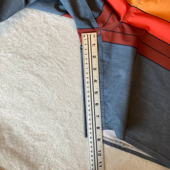 O'Neill Men's Hyperfreak Heist Line boardshorts Slate Swim Trucks Size 32 EUC - Picture 13 of 15